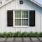 Ekena Millwork Rustic Three Board Spaced Board-n-Batten Rough Cedar Faux Wood Shutters, 17 1/2W x 84H, PR SHUBSS17X84RCPR - alternate 17